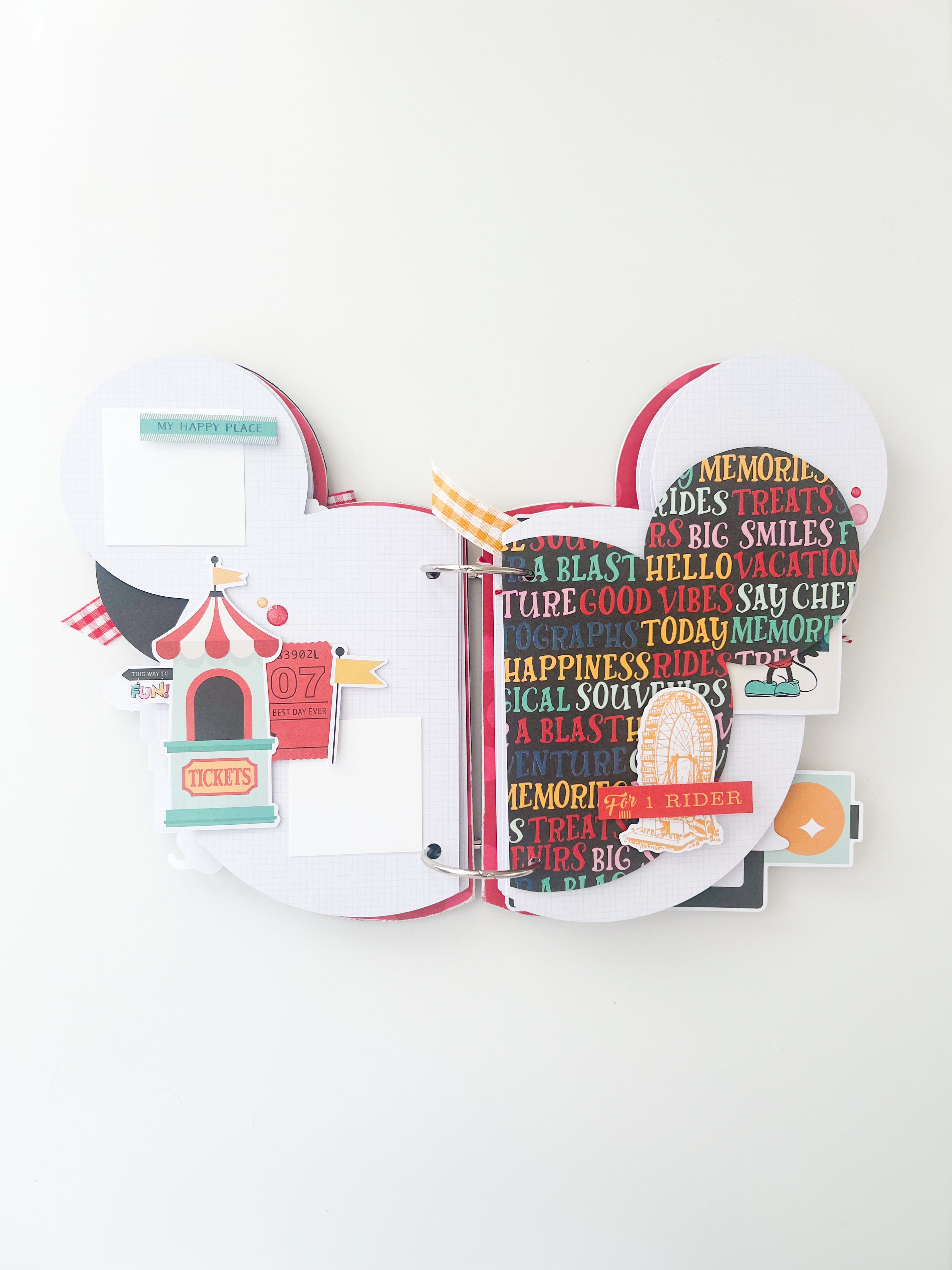 SIMPLE STORIES HAPPIEST PLACE BINDER **PRE-ORDER**