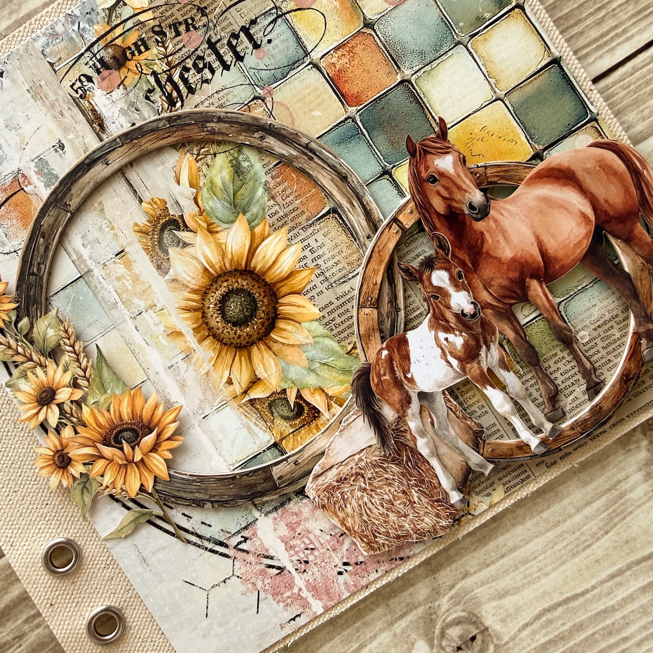 Whispering Way Canvas Mini Album