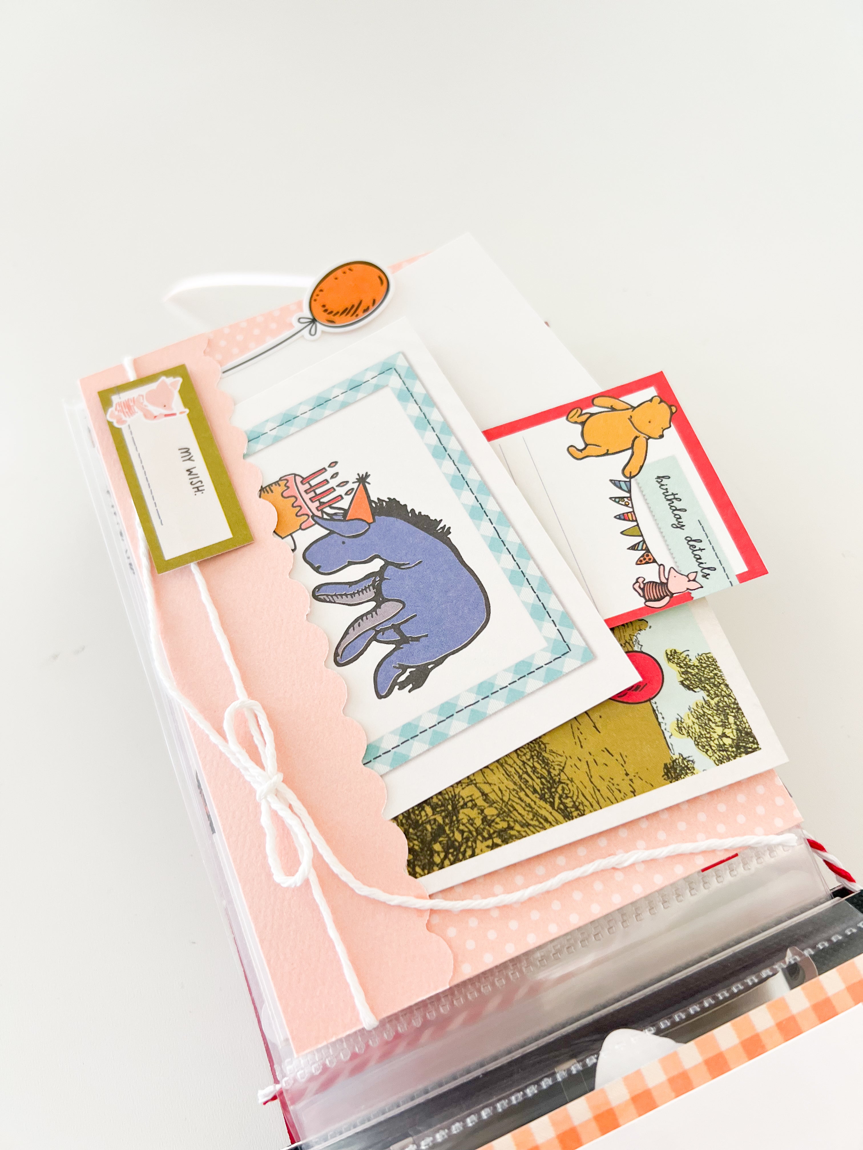 Say Cheese Classic Pooh Birthday 4x6 Flipbook