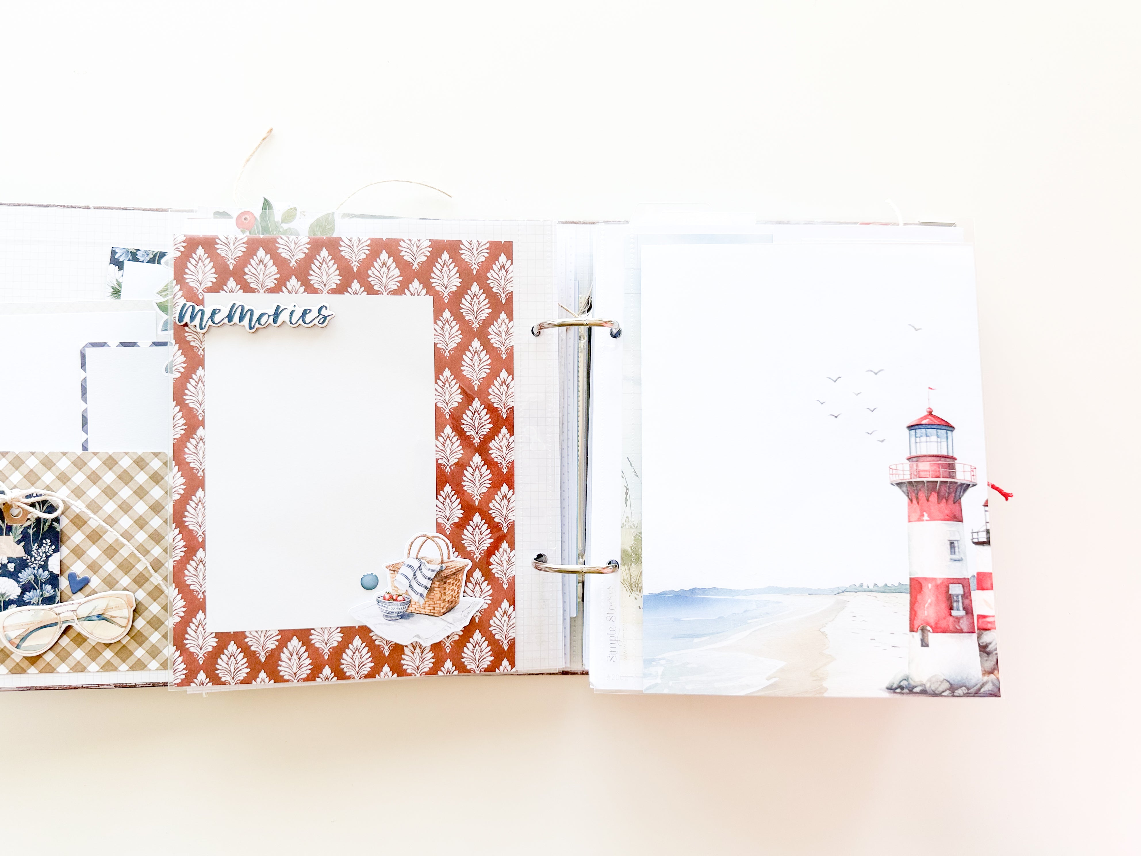 Simple Vintage Sand & Sea Binder Kit by Simple Stories