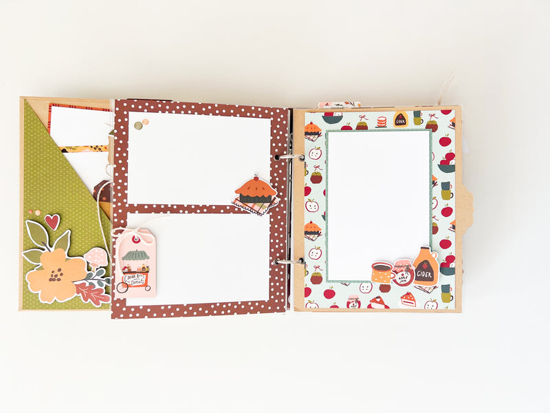 Cider & Donuts Snap Binder