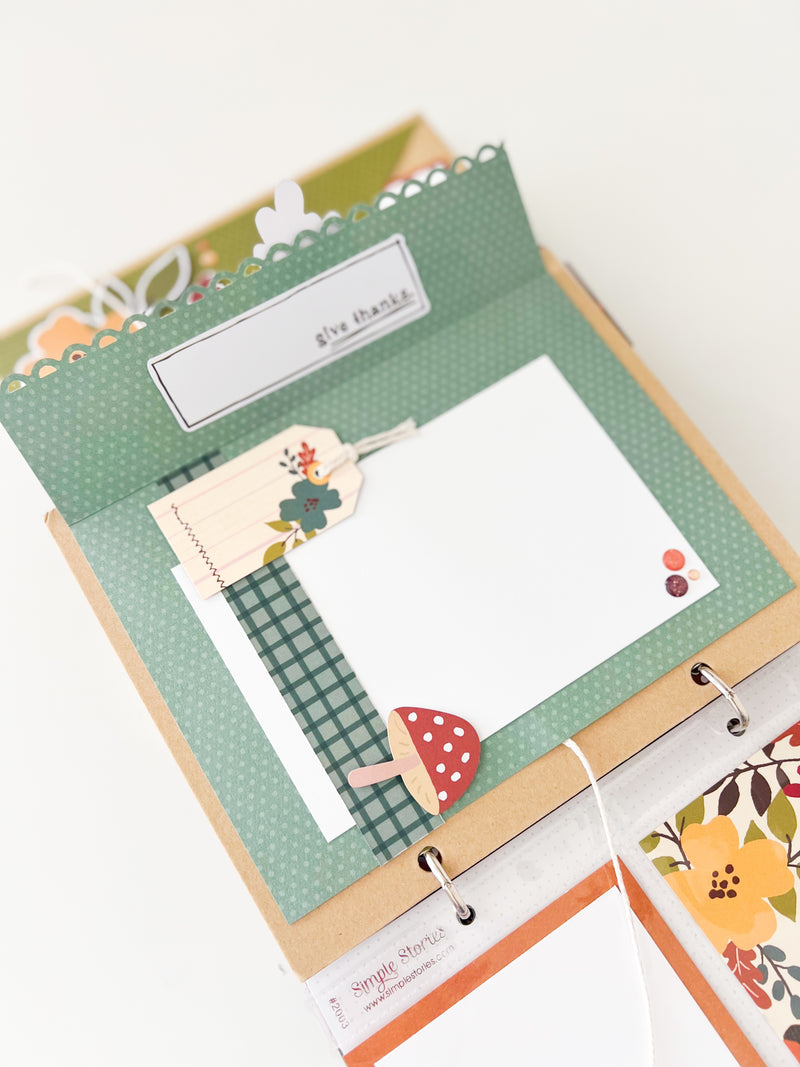 Cider & Donuts Snap Binder