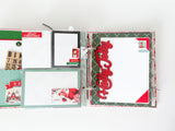 Simple Vintage Holly Jolly Snap Binder