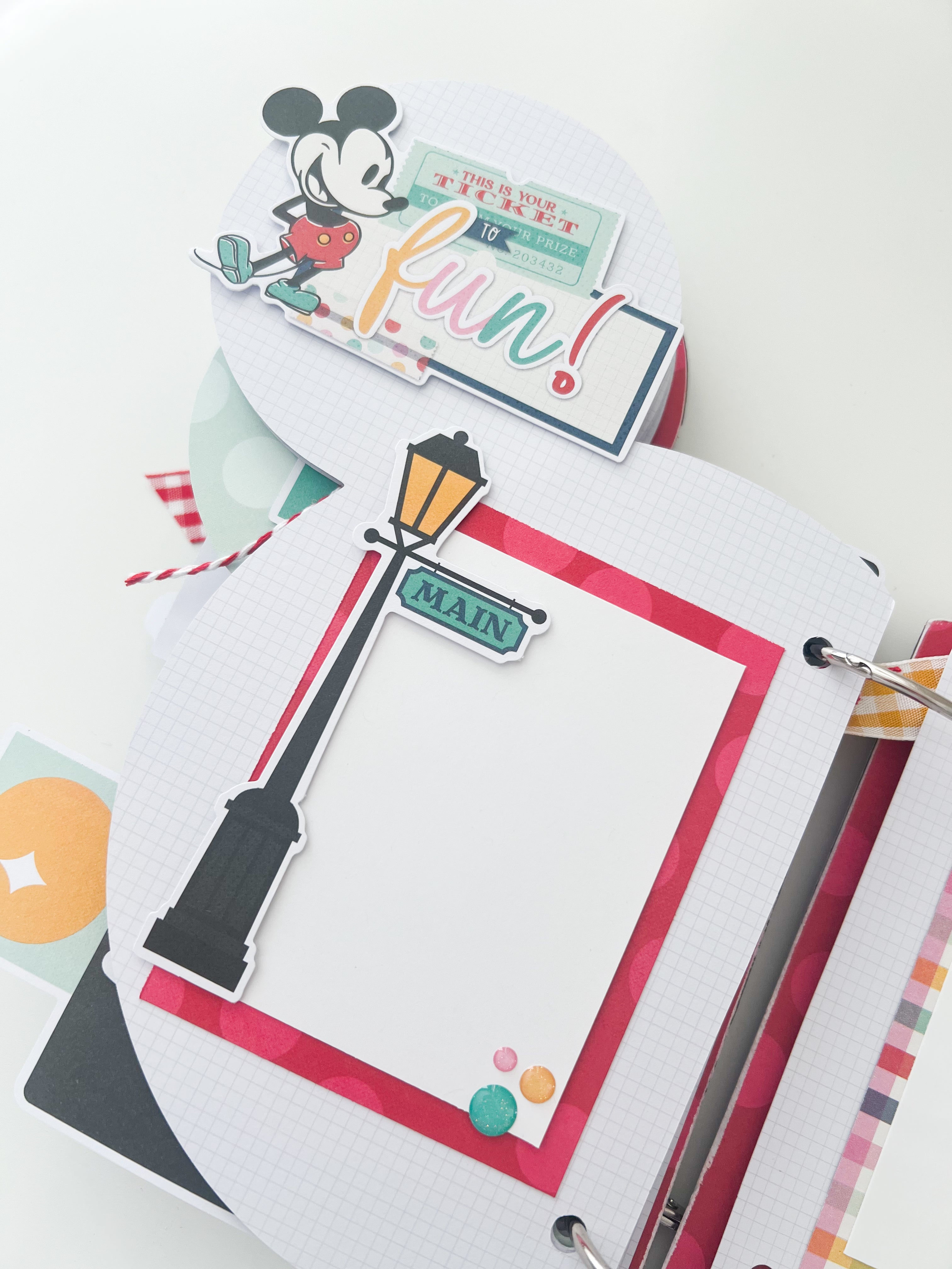 SIMPLE STORIES HAPPIEST PLACE BINDER **PRE-ORDER**