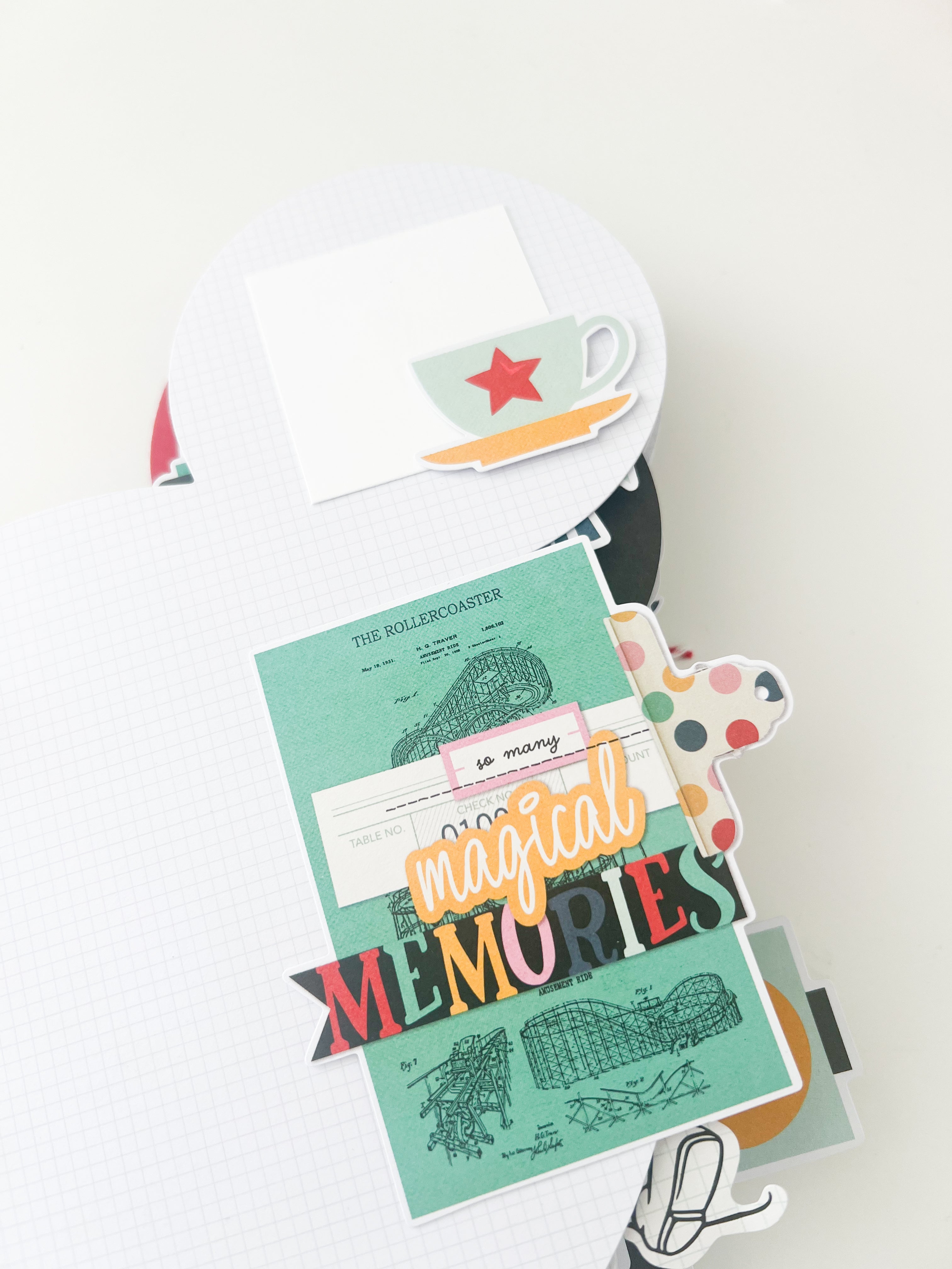 SIMPLE STORIES HAPPIEST PLACE BINDER **PRE-ORDER**