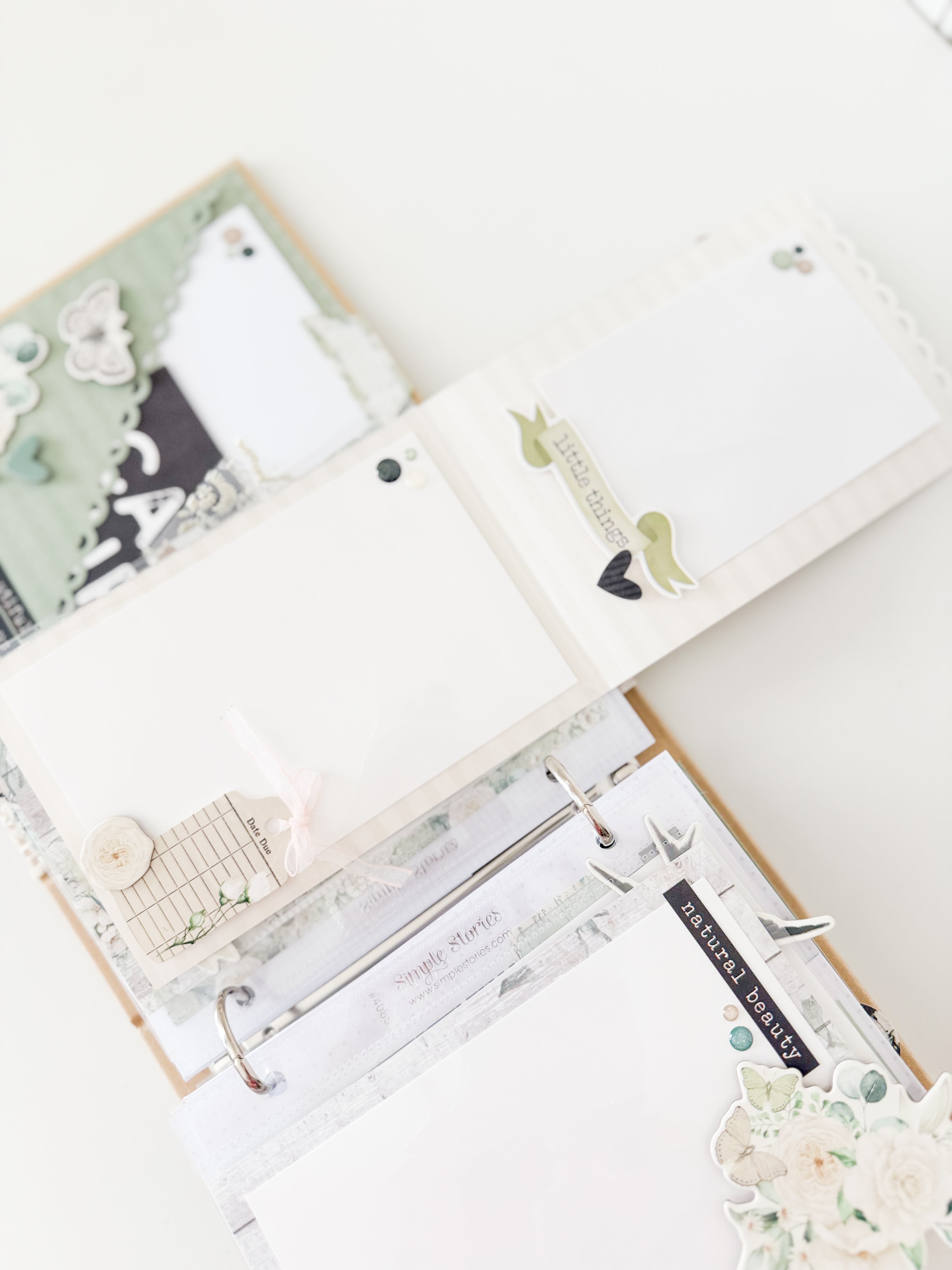 Simple Vintage Timeless Harmony 4X6 Album Kit by Simple Stories