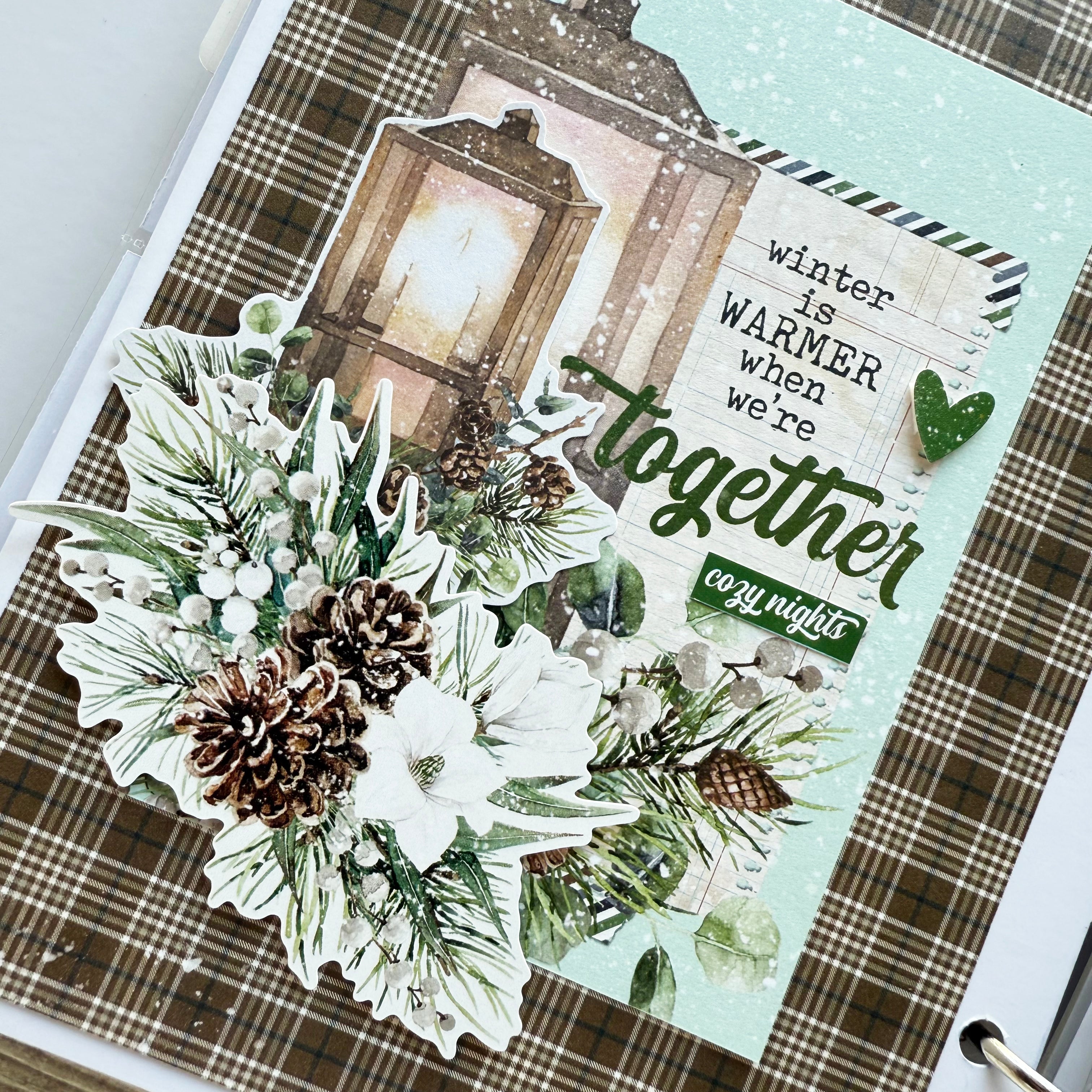 Simple Vintage Fresh Snow Mini Album