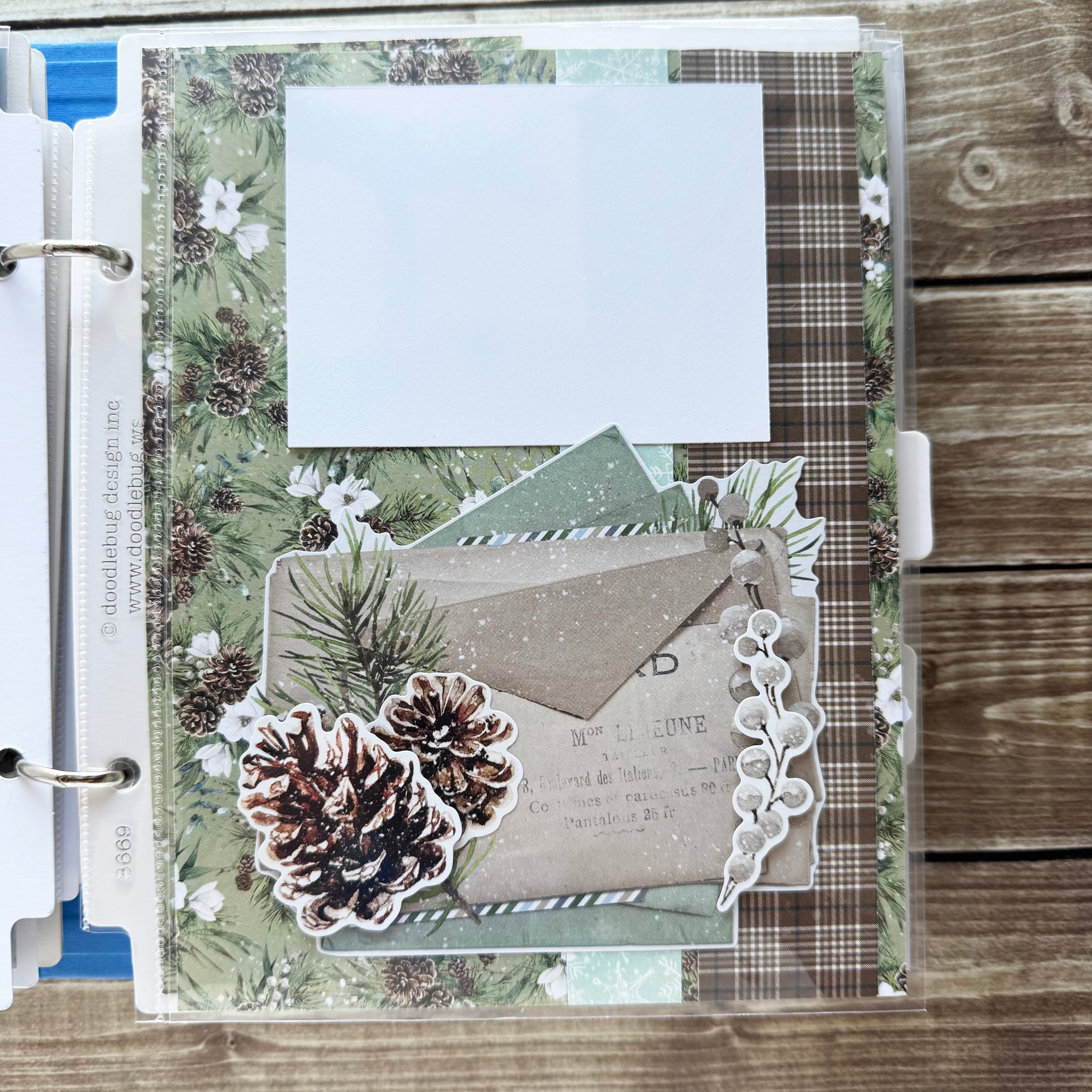 Simple Vintage Fresh Snow Mini Album