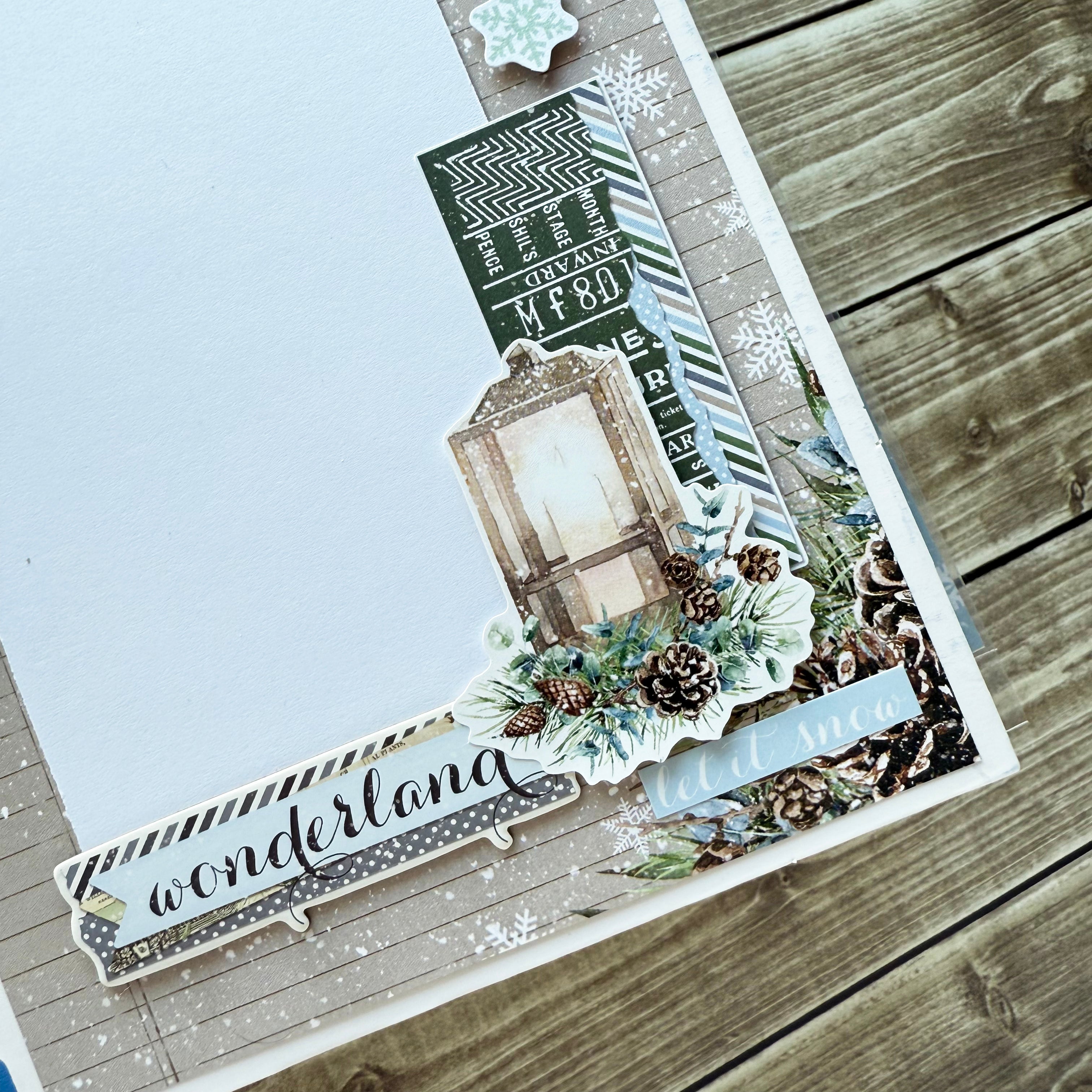 Simple Vintage Fresh Snow Mini Album