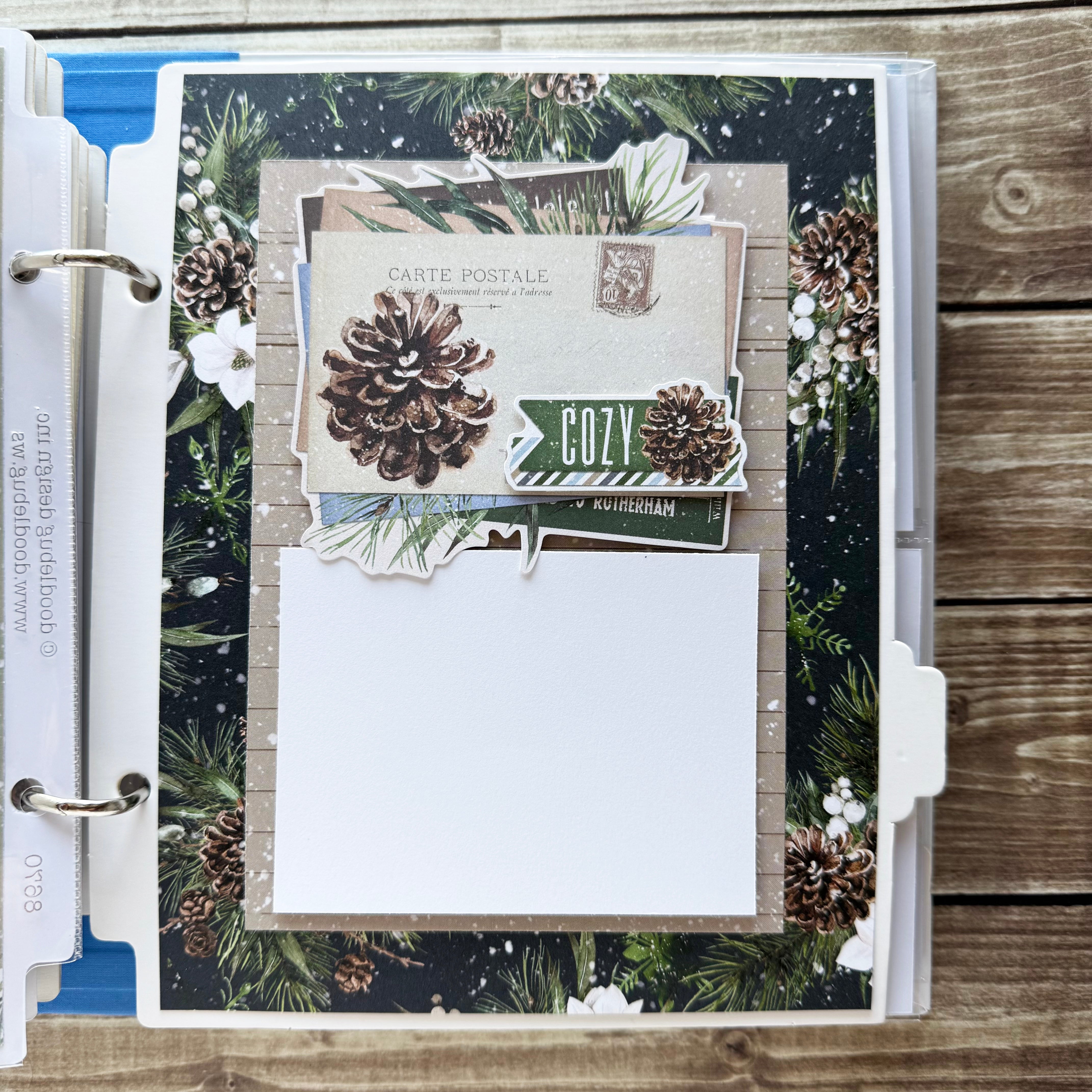 Simple Vintage Fresh Snow Mini Album