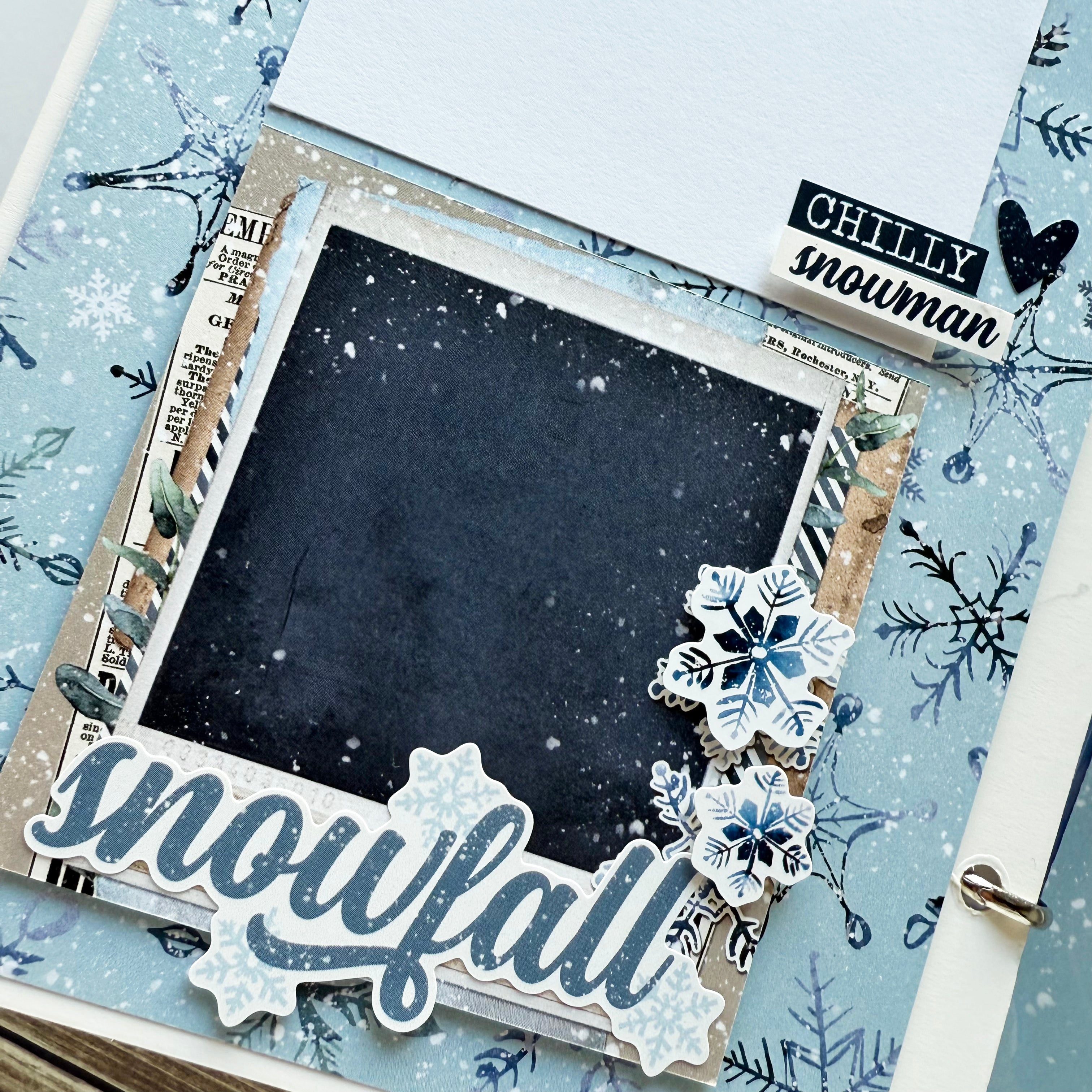 Simple Vintage Fresh Snow Mini Album