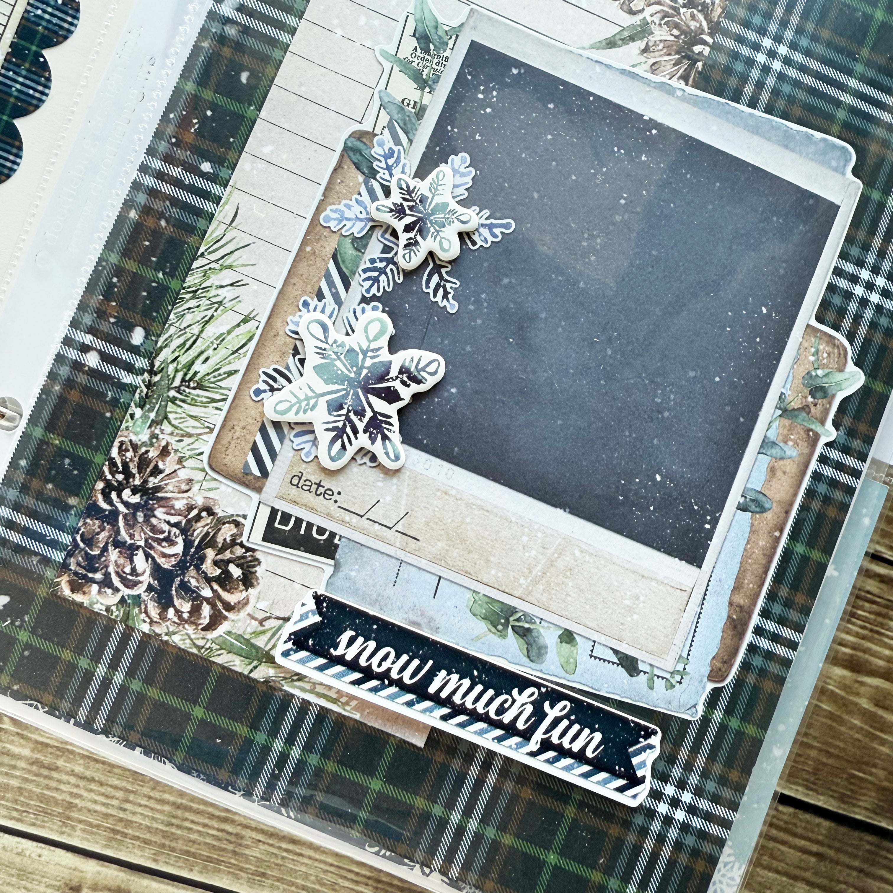 Simple Vintage Fresh Snow Mini Album