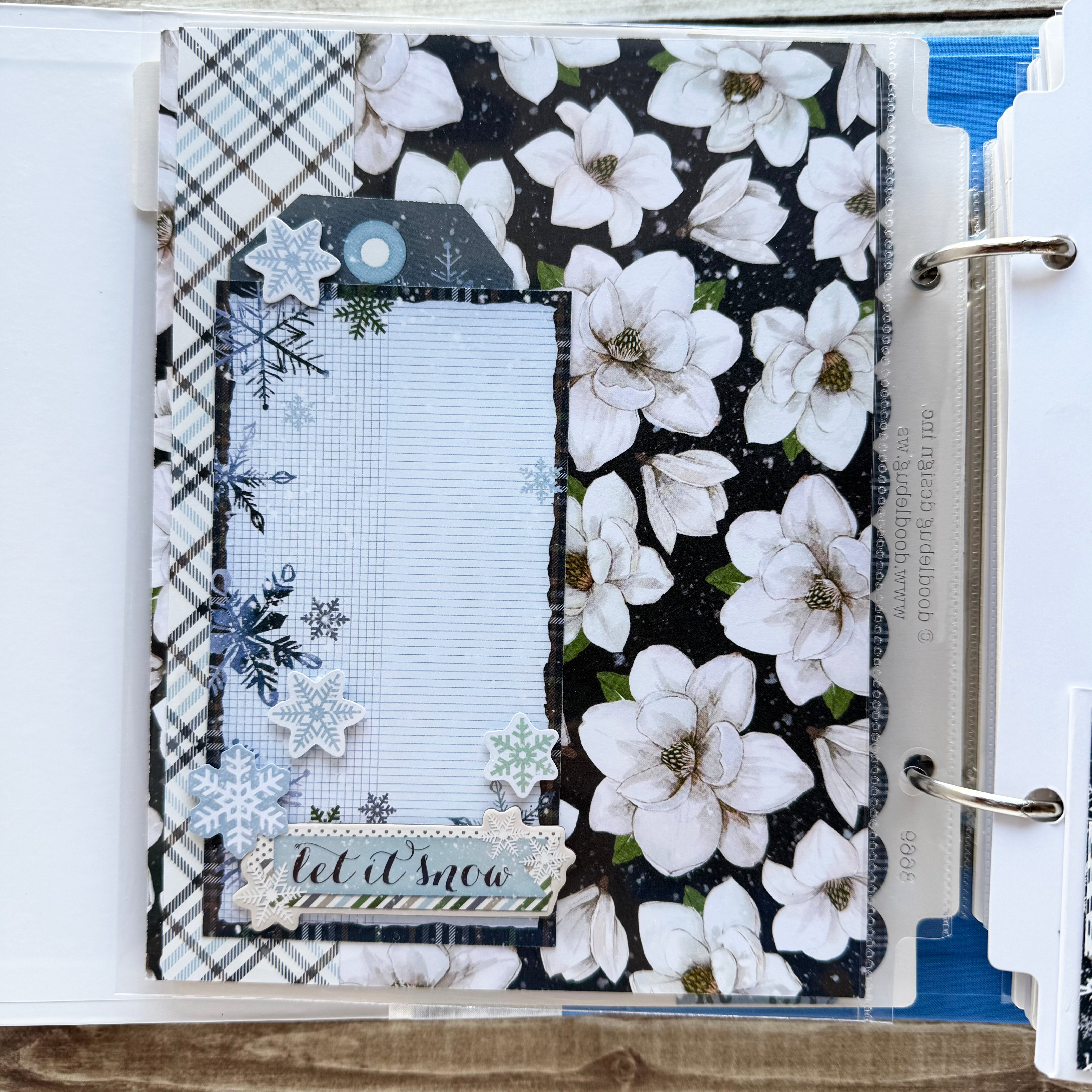 Simple Vintage Fresh Snow Mini Album