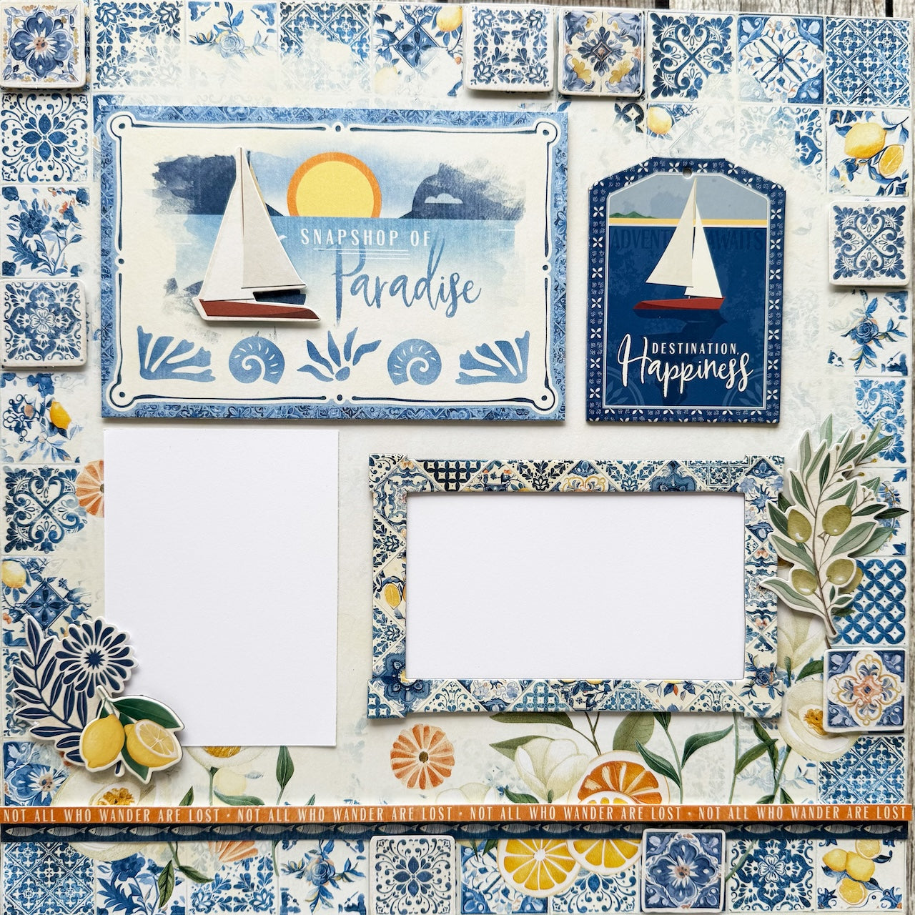 Graphic 45 Scenic Route Page Kit 🍋