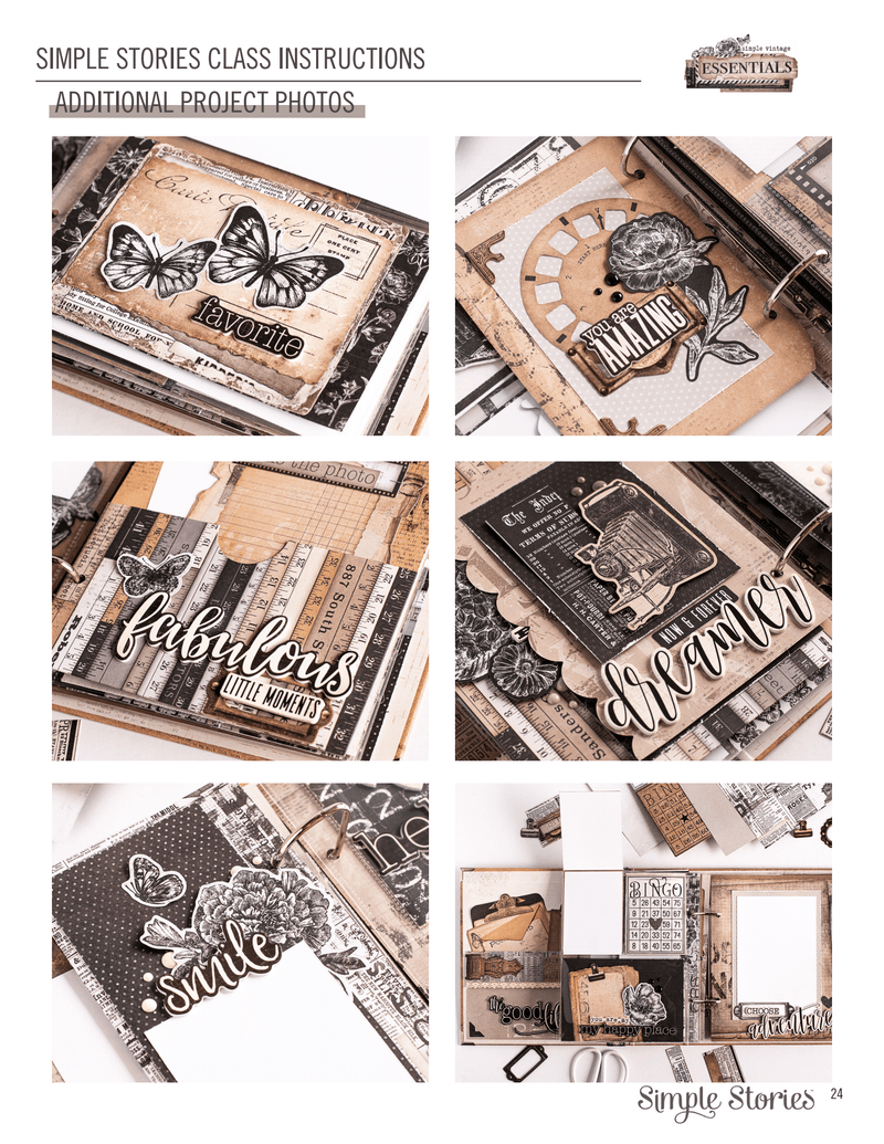 Simple Vintage Essentials Mega SN@P Binder Kit