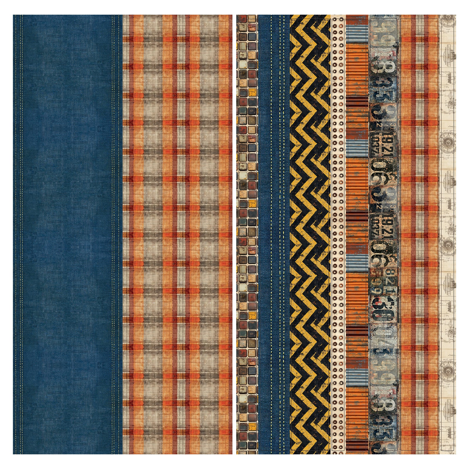 Rust & Revs 2.0 - Washi Sheets