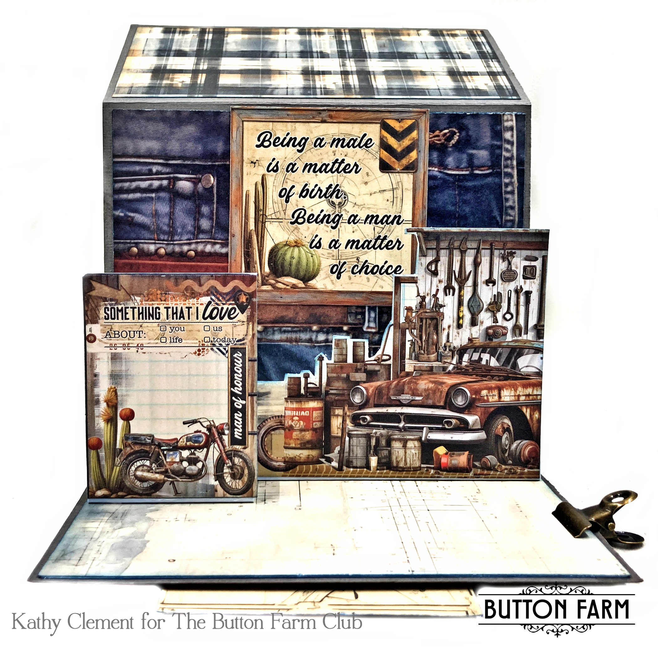 49 & Market Rust & Revs Masculine Kinetic Card Kit