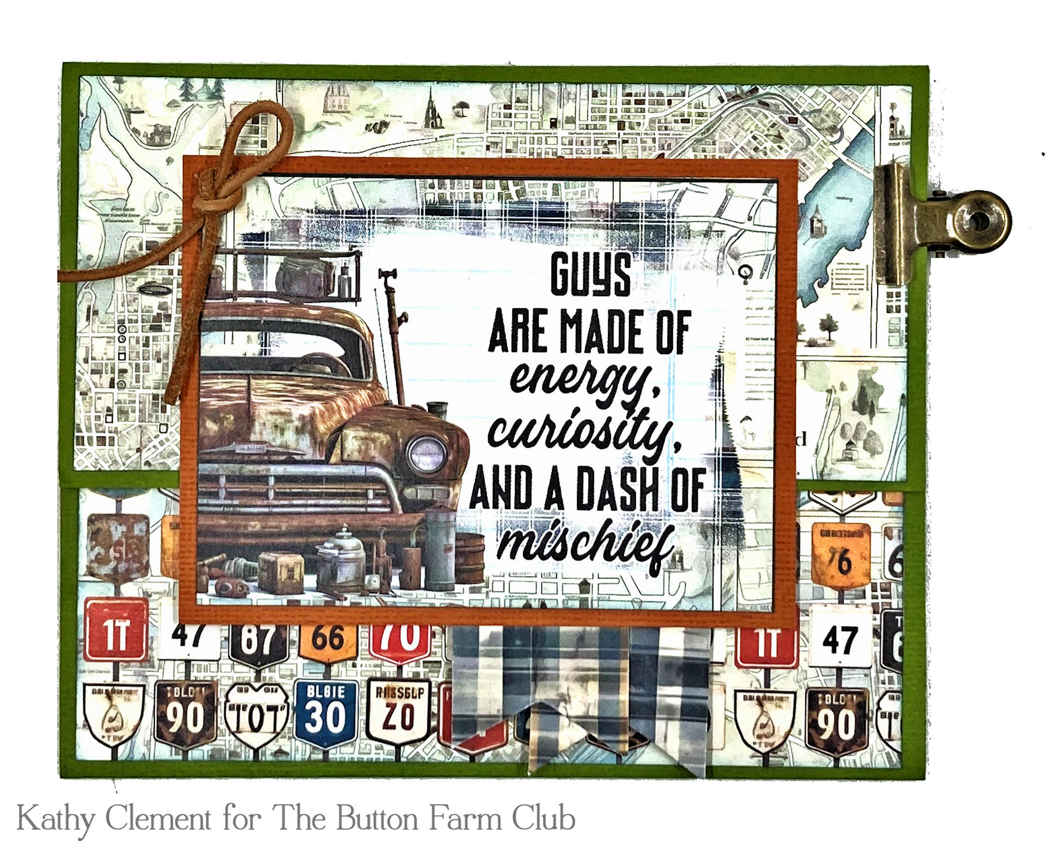 49 & Market Rust & Revs Masculine Kinetic Card Kit