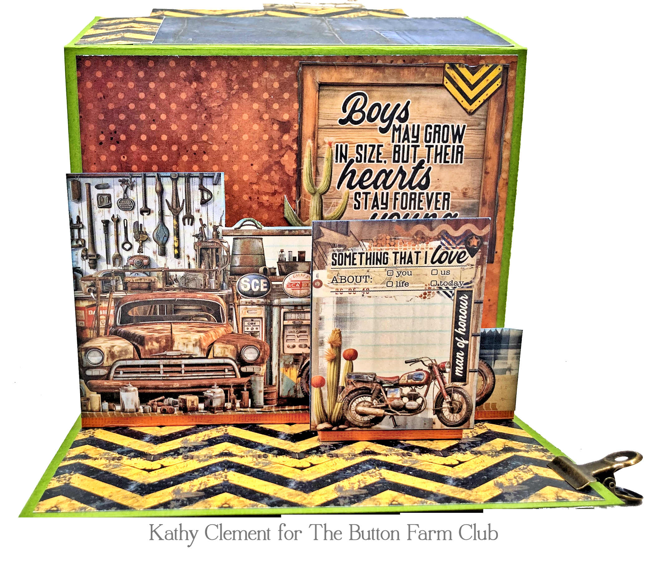 49 & Market Rust & Revs Masculine Kinetic Card Kit