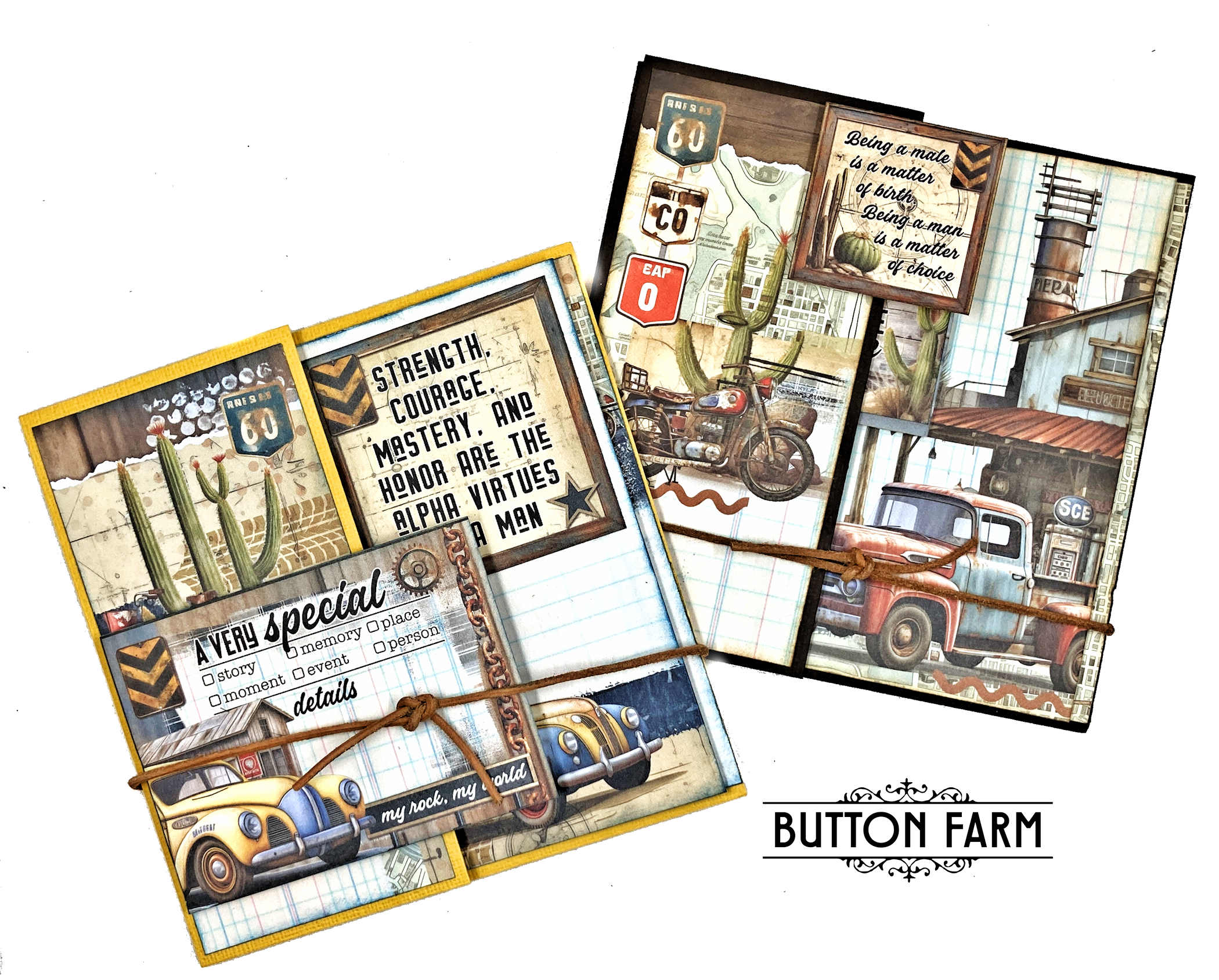 49 & Market Rust & Revs Masculine Kinetic Card Kit