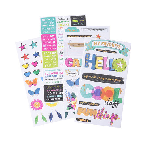 Sweet Rush Collection - Cardstock Sticker Book