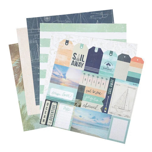 Set Sail Collection - 12 x 12 Paper Pad