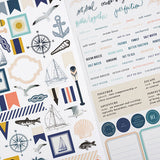 Set Sail Collection - 6 x 12 Cardstock Stickers
