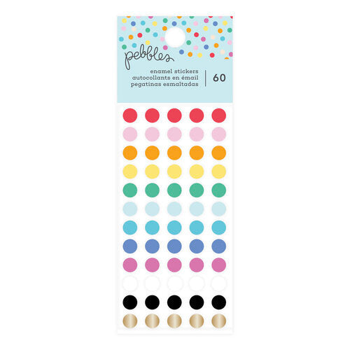 Pebbles - All The Cake Collection - Enamel Dots