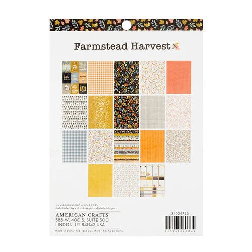 Farmstead Harvest Collection - 6 x 8 Paper Pad