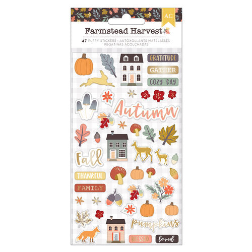 Farmstead Harvest Collection - Stickers - Icons with Gold Foil Accents