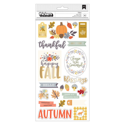 Farmstead Harvest Collection - Thickers - Phrase - Gold Foil