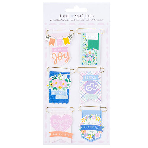 Bea Valint - Poppy and Pear Collection - Paperclips