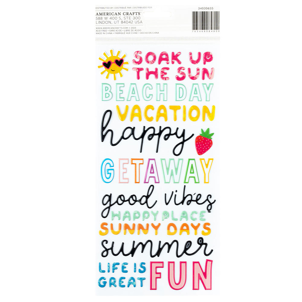 Fun In The Sun Collection - Thickers - Phrase