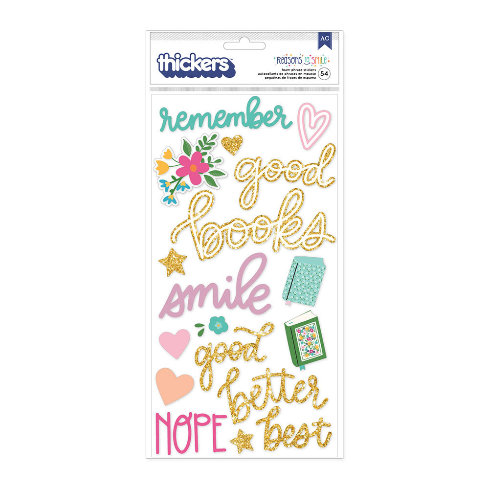 Reasons To Smile Collection - Thickers - Phrases