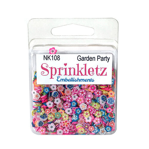 Garden Party Sprinkletz Embellishments