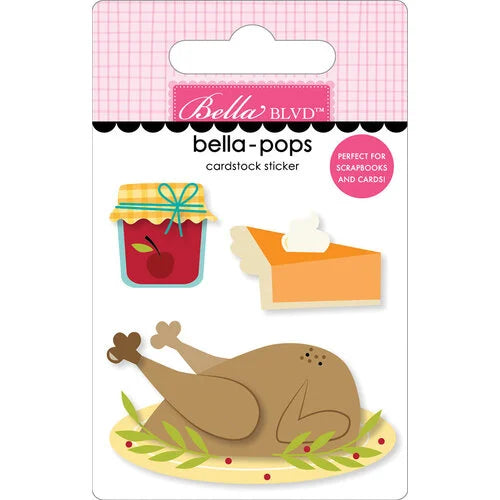 Bella-Pops 3D Stickers - Fall Feast
