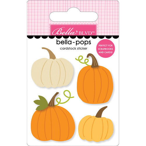 Bella-Pops 3D Stickers - Pumpkin Patch