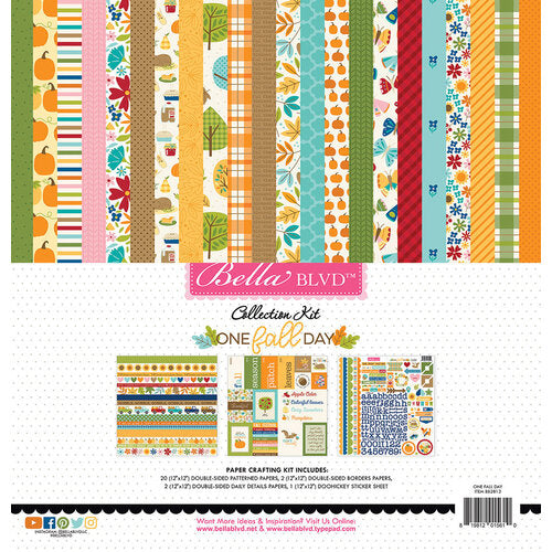 Bella Blvd - One Fall Day Collection - 12 x 12 Collection Kit