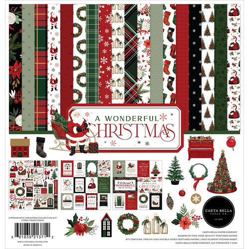 A Wonderful Christmas Collection - 12 x 12 Collection Kit