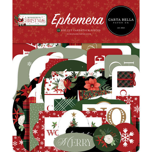 A Wonderful Christmas Collection - Ephemera