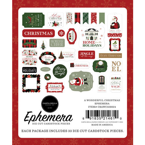 A Wonderful Christmas Collection - Ephemera