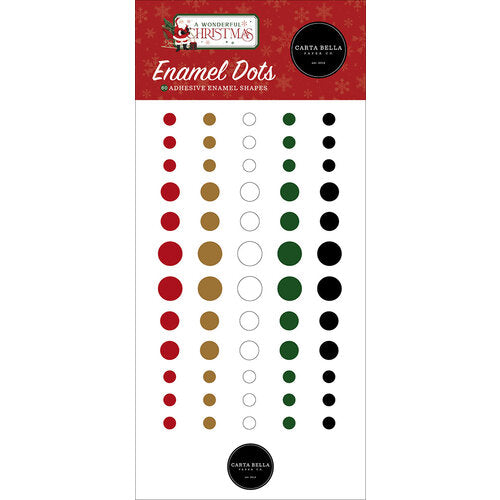 A Wonderful Christmas Collection - Enamel Dots