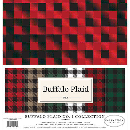 Buffalo Plaid No. 1 Collection - 12 x 12 Collection Kit