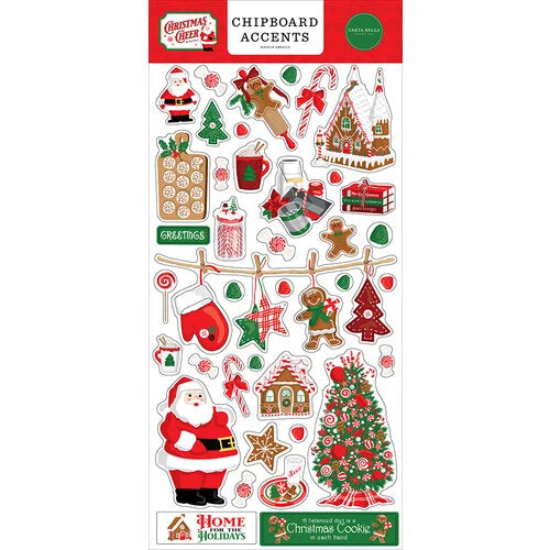 Christmas Cheer Collection Chipboard Accents