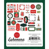 Christmas Flora Collection - Merry - Ephemera