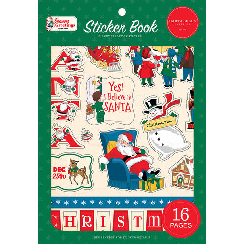 Seasons Greetings Collection - Christmas - Sticker Book