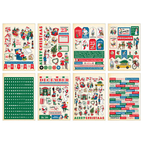 Seasons Greetings Collection - Christmas - Sticker Book