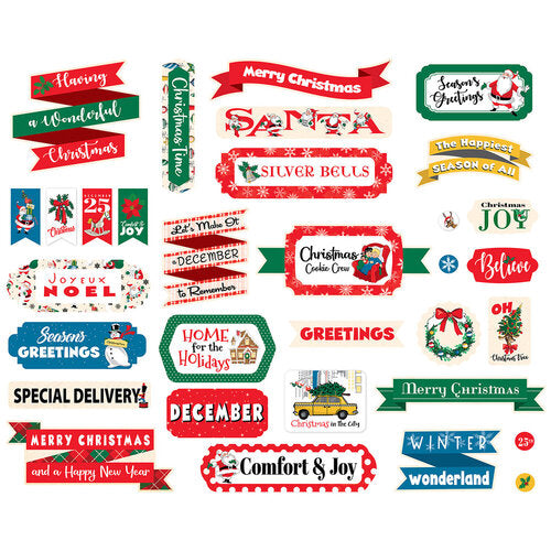 Seasons Greetings Collection - Ephemera - Titles and Phrases