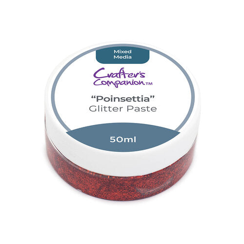 Crafter's Companion - Glitter Paste - Poinsettia