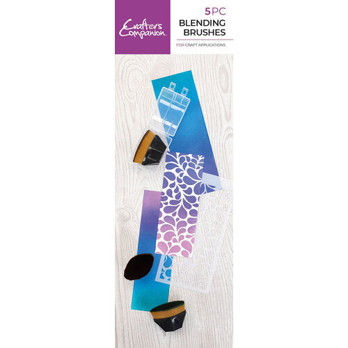 Crafter's Companion - Blending Brushes - 5 Pack